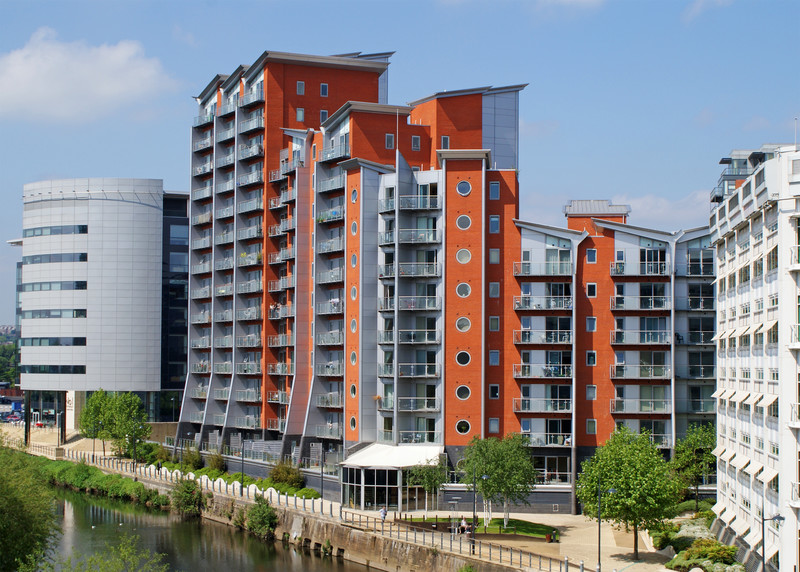 Modern flats